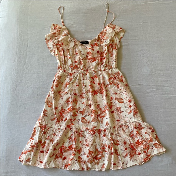 J.Crew tiered mini dress in breezy blooms XS - Picture 5 of 11